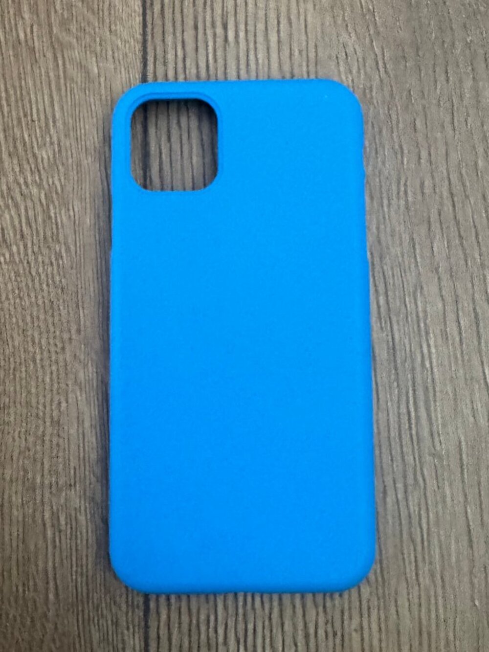 SURPHY iPhone 11 Pro Max Case Blue Soft Silicone Protective Cover Simple Design